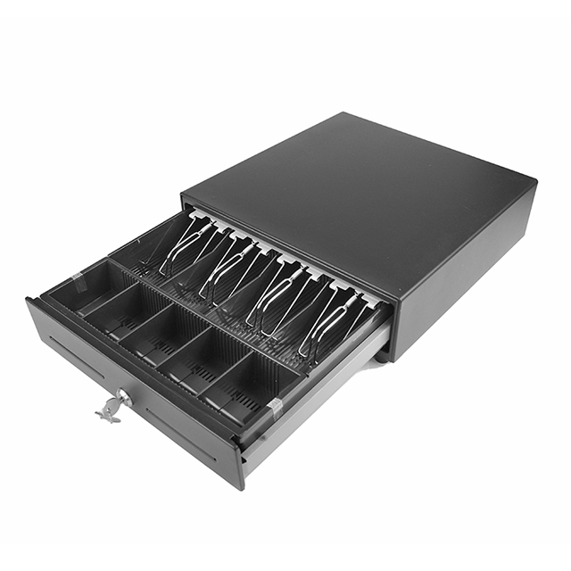 Black High Quality Manual Cash Drawer for Supermarket