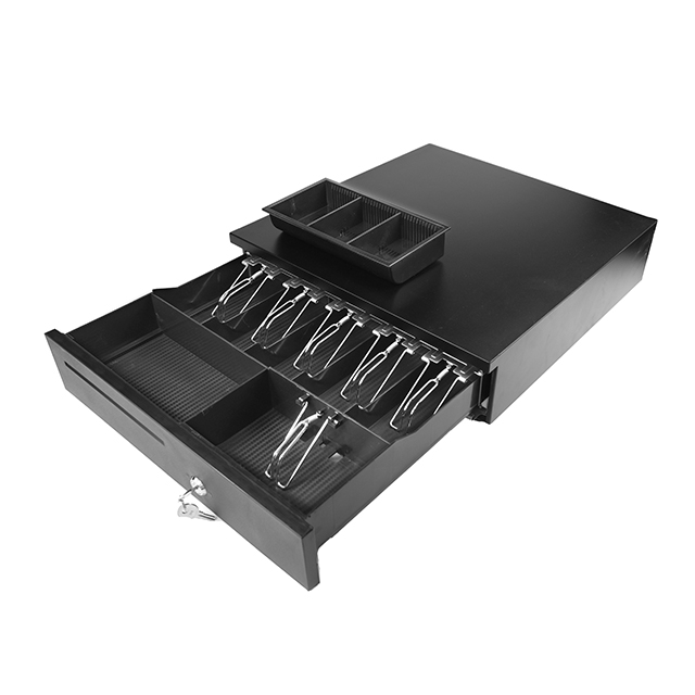 lockable OEM Classic Roller Cash Drawer for square terminal