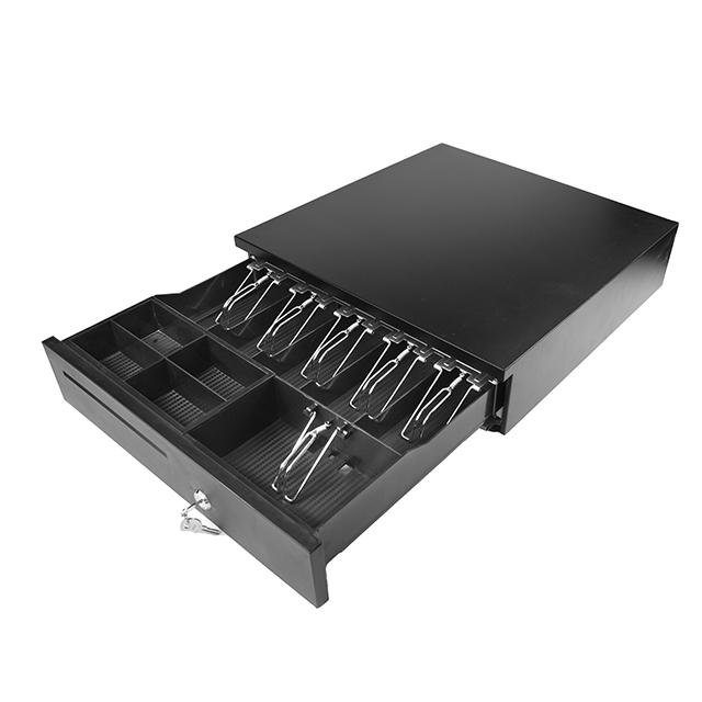 Adjustable 3-Position Small Cash Drawer with Micro Switch