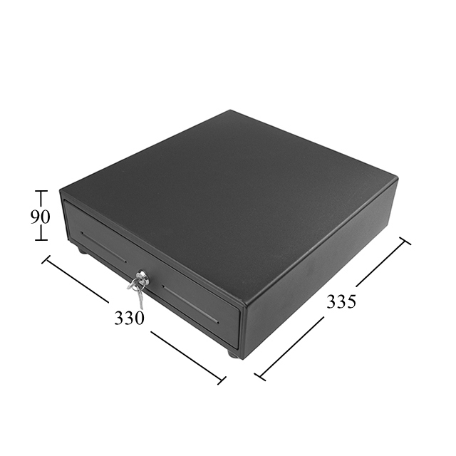 Adjustable 2-position Small Cash Drawer with Micro Switch