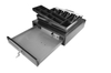 double Portable Small Cash Drawer with Micro Switch