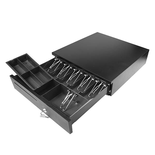 lockable OEM Classic Roller Cash Drawer for square terminal